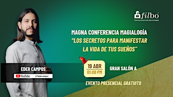 Imagem principal do evento CONFERENCIA GRATUITA  "LOS SECRETOS PARA MANIFESTAR LA VIDA DE TUS SUEÑOS"