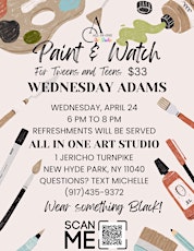Paint & Watch Wednesday