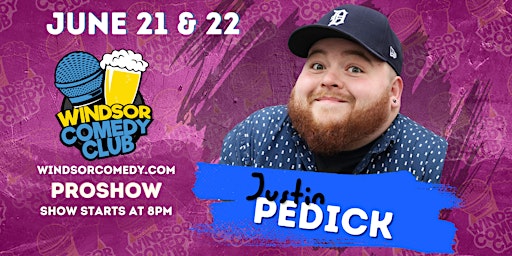 Windsor Comedy Club PROSHOW: Justin Pedick  primärbild