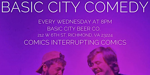 Basic City Comedy (Free Open mic) primary image