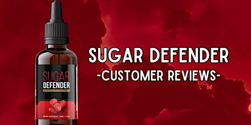 Hauptbild für Sugar Defender Reviews(2024 Update)- Does It Work? What to Know Before Buy!
