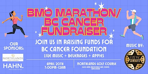 Primaire afbeelding van BMO Marathon - BC Cancer Fundraiser