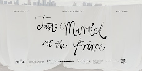 Just Married at The Prince by The Bridal Journey