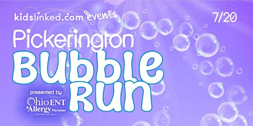 Imagem principal do evento 2024 Kidslinked Pickerington Bubble Run  - Race Registration!