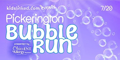 Image principale de 2024 Kidslinked Pickerington Bubble Run  - Race Registration!