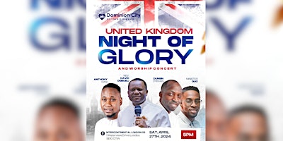 Hauptbild für Night of Glory and Worship Concert