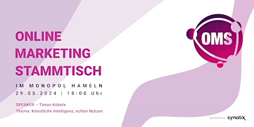 Image principale de Online Marketing Stammtisch | Hameln-Weserbergland