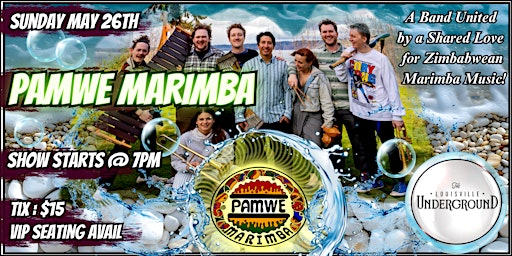 Imagem principal do evento PAMWE MARIMBA and SUPA!