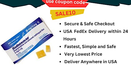 Buy Suboxone online at Wholesale Prices