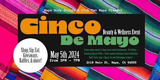 Immagine principale di Cinco De Mayo Beauty and Wellness Event 