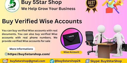 Immagine principale di Top 7 site to Buy Verified Wise Accounts 