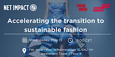 Imagem principal do evento Accelerating the transition to sustainable fashion