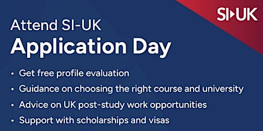 Imagem principal do evento Attend SI-UK Application Day in Kolkata - Study Abroad Events