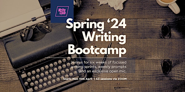Spring '24 Writing Bootcamp with WriteClub