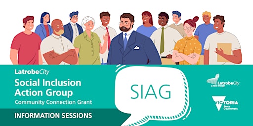 Hauptbild für SIAG Community Connection Grant Information Session (Online)