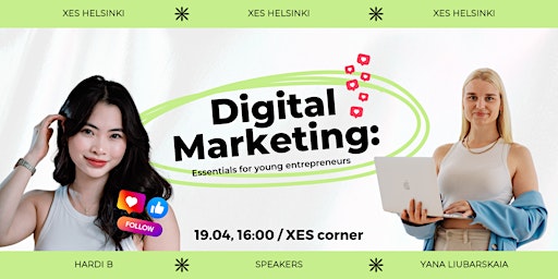 Imagem principal do evento Digital Marketing Essentials for Young Entrepreneurs
