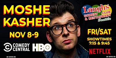 Comedian Moshe Kasher  primärbild