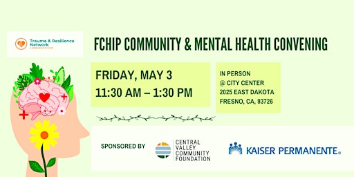 Primaire afbeelding van FCHIP Community and Mental Health Convening