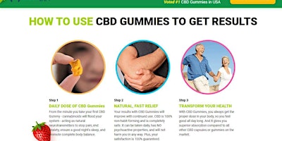 BioGeniX CBD Gummies Pain Relief Products  primärbild
