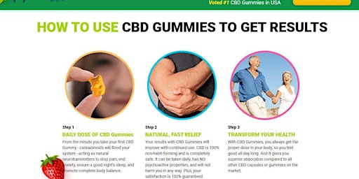 Imagem principal do evento BioGeniX CBD Gummies Pain Relief Products