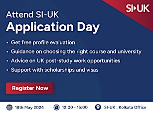 Attend SI-UK Application Day in Pune on 7th June