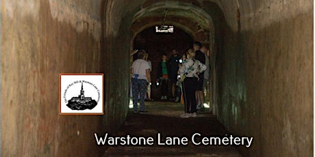 WW2  underground  tunnel tour, Warstone Lane cemetery 12nn for 12.15pm