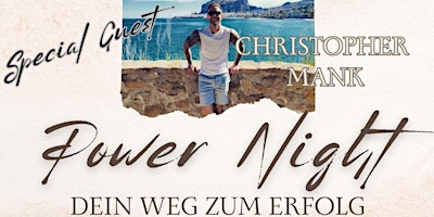 Hauptbild für POWER NIGHT mit Christopher Mank im DSC Wiesbaden, am 25.04.2024 um 19:00
