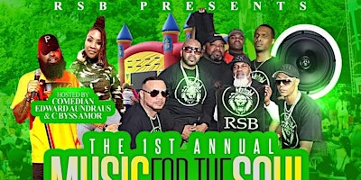 Image principale de RSB’s First Annual Music for the Soul Fest: Southern Soul Edition