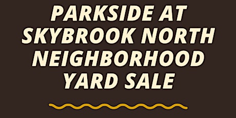 Community Yard Sale