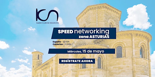 Speed Networking Online Zona Asturias - 15 de mayo