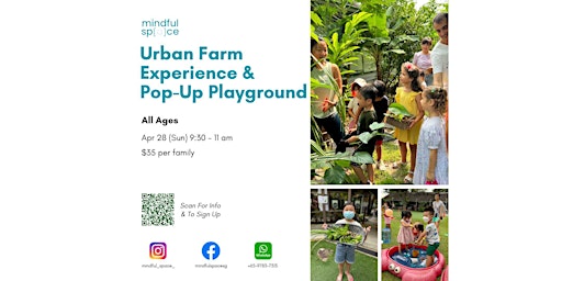 Imagem principal do evento Urban Farm Experience & Pop-Up Playground