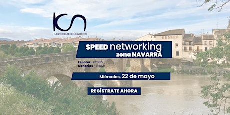 Imagen principal de Speed Networking Online Zona Navarra - 22 de mayo