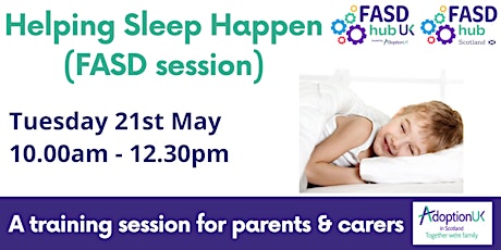 Imagen principal de Helping Sleep Happen - (FASD Hub Scotland)