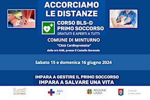 Primaire afbeelding van ACCORCIAMO LE DISTANZE, corso di BLS-D e primo soccorso - 3° weekend