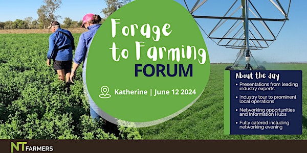 'Forage to Farming' Forum