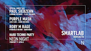 Imagem principal de NEON NIGHT: Paul Siebzehn + Purple Mash + Roby M Rage