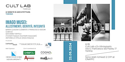 Imagem principal do evento LE SERATE DI ARCHITETTURA TORINO: Imago musei