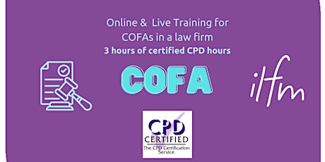 COFA Training (3 hours) primary image