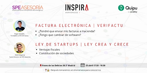 Hauptbild für Factura Electrónica + Ley de Startups. Todo lo que hay que saber