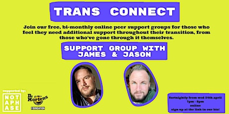 Trans Connect: Later In Life Edition - Jason & James