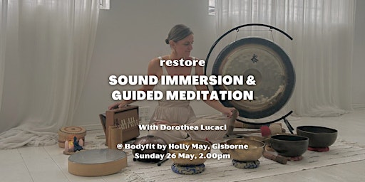 Imagem principal de RESTORE: Sound Bath & Guided Meditation (Gisborne, Vic)
