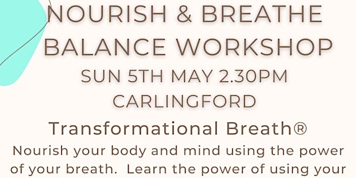 Nourish & Breathe - Balance Workshop primary image