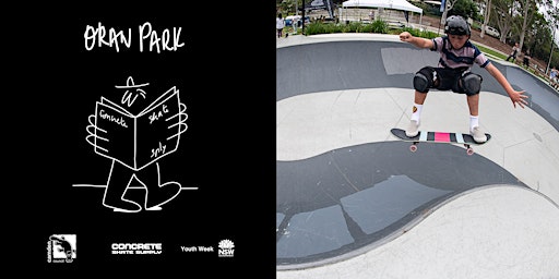 Imagem principal do evento FREE Skate Coaching, Demos + Jams w Prizes // Oran Park  #NSWYouthWeek