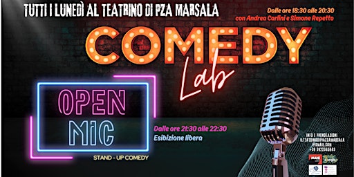 Primaire afbeelding van COMEDY LAB & OPEN MIC