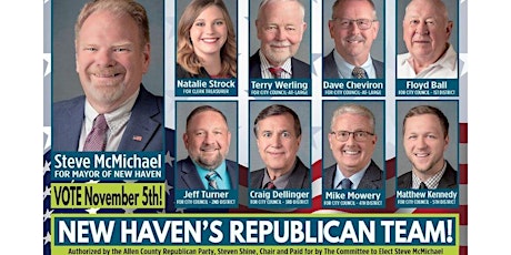 New Haven Republican Ticket Meet & Greet primary image