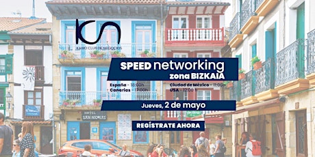 Primaire afbeelding van Speed Networking Online Zona Bizkaia - 2 de mayo