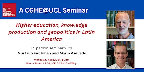 Higher Education, Knowledge Production and Geopolitics in Latin America