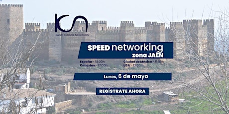 Primaire afbeelding van Speed Networking Online Zona Jaén - 6 de mayo