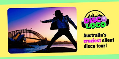 Imagem principal do evento DISCO LOCO - Michael Jackson Themed Silent Disco Tour!
