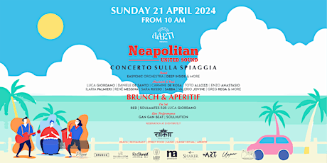 Neapolitan United Sound Concerto Sulla Spiaggia Brunch & Aperitif